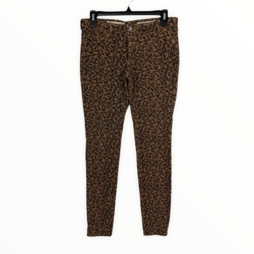 Pilcro and the Letterpress Anthropologie Serif Corduroy Pants 27 Stretch
